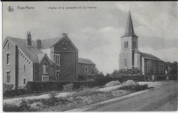 - 3417 - FAYS - HARRE (Manhay Et Environs ) L'Eglise Et Le Presbytere De St.Antoine - Manhay