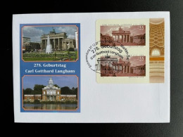 GERMANY 2007 FDC LANGHANS BOOKLET STAMPS 27-12-2007 DUITSLAND DEUTSCHLAND MH 70 - 2001-2010