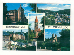 CLERVAUX - Clinique St. François Et Maison De Repos - Vue Générale - Le Château (XIIe Siècle) - Eglise... - Clervaux