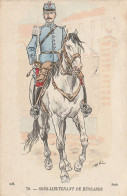 AK Sous-Lieutenant De Hussards - Franz. Kavallerie - 1904 (66298) - Uniformi