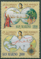 San Marino 1992 Entdeckung Amerikas Christoph Kolumbus 1493/94 Postfrisch - Nuovi