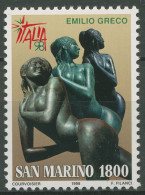 San Marino 1998 Briefmarkenausstellung ITALIA Tag Der Kunst 1805 Postfrisch - Nuovi