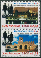 San Marino 2001 Emigration In Die USA 1952/53 Postfrisch - Nuovi