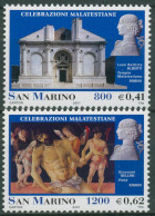 San Marino 2001 Malatesta-Feiern Tempel Gemälde 1932/33 Postfrisch - Nuovi