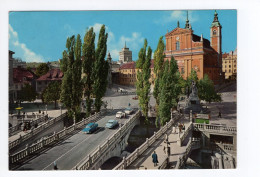 1965. YUGOSLAVIA,SLOVENIA,LJUBLJANA-SENTVID,THE THREE BRIDGES,TROMOSTOVJE,POSTCARD,USED TO BELGRADE - Yougoslavie