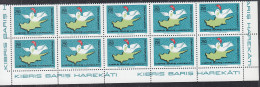 TÜRKEI  2331, 10erEinheit, Postfrisch **, Türkische „Friedensoperation“ Auf Zypern, 1974 - Neufs