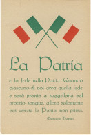 RSI Propaganda "La Patria" - New Original Postcard (2 Images) - Guerra 1939-45