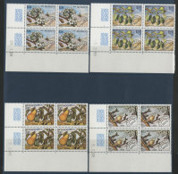 MONACO PREOBLITERES N° 98 à 101 Neufs ** (MNH) Blocs De Quatre + COINS DATES QUATRE SAISONS TB - VorausGebrauchte