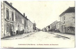 JUZENNECOURT - La Route, Direction De Chaumont - Juzennecourt