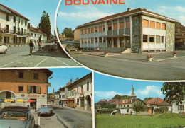 Delcampe - Douvaine Multi-vues Animée Du Village Café Du Marché Voitures DS Citroën - Douvaine