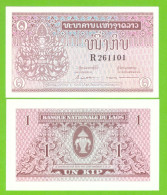 LAOS 1 KIP ND/1962 P-8b  UNC - Laos