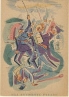 RSI - Propaganda "Gli Studenti Pisani" - Illustrata Da Bianconi - New Original Postcard (2 Images) - Guerra 1939-45