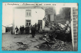 * Warmifontaine - Grapfontaine (Neufchateau - Luxembourg) * (Carte Photo) Affaissement Du Sol 11 Mars 1912, Animée - Neufchâteau