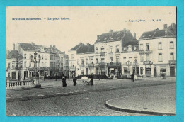 * Schaarbeek - Schaerbeek (Brussel - Bruxelles) * (L. Lagaert, Brux, Nr 142) La Place Lehon, Coiffeur, Café, Animée, Old - Schaerbeek - Schaarbeek