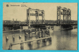 * Dendermonde - Termonde (Oost Vlaanderen) * (Nels, Edition Vve Legat) Veerbrug, Grand Pont, Canal, Quai, Old - Dendermonde