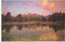Sunrise On The Teton Range In Grand Teton National Park, Wyoming - Other & Unclassified