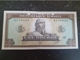 HAITI  - Billet De 1 GOURDE - Haiti