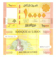 LEBANON 10000 LIVRES 2021 P-92c UNC - Lebanon