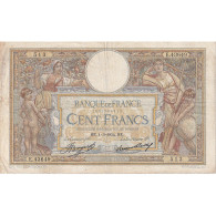 France, 100 Francs, E.43649, TTB, Fayette:24.13, KM:78c - 50 F 1927-1934 ''Luc Olivier Merson''