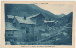 73 - Savoie - Tarentaise Aime Mines De La Plagne  Laverie De La Roche Arrivée Du Cable - Other & Unclassified