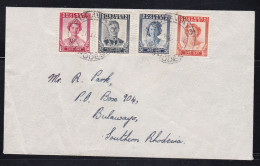 Southern Rhodesia - 1947 Victory Issue On Cover Bulawayo Local - Southern Rhodesia (...-1964)