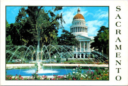 28-11-2023 (3 V 39) USA (posted To Australia 1989) Sacramento State Capitol - Autres & Non Classés