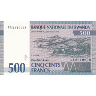 Billet, Rwanda, 500 Francs, 1994, 1994-12-01, KM:23a, NEUF - Rwanda