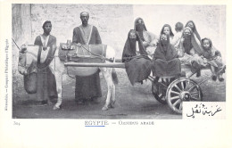 EGYPTE - Omnibus Arabe - Carte Postale Ancienne - - Personas