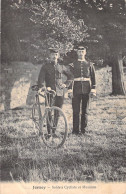 MILITARIA - Jersey - Soldats Cycliste Et Musicien - Carte Postale Ancienne - - Personajes