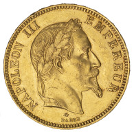 Second-Empire- 100 Francs Napoléon III Tête Laurée 1862 Paris - 100 Francs (gold)