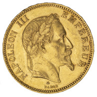 Second-Empire- 100 Francs Napoléon III Tête Laurée 1862 Paris - 100 Francs (oro)