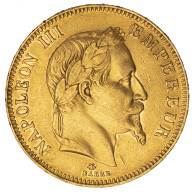 Second-Empire- 100 Francs Napoléon III Tête Laurée 1862 Paris - 100 Francs (oro)