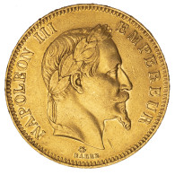 Second-Empire- 100 Francs Napoléon III Tête Laurée 1862 Paris - 100 Francs-or
