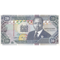 Kenya, 20 Shillings, 1993-09-14, KM:31a, NEUF - Kenya