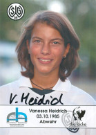 Autogramm AK Vanessa Heidrich SG Wattenscheid 09 Frauen 04-05 Damen VfL Bochum II Fußball - Authographs