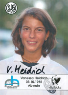 Autogramm AK Vanessa Heidrich SG Wattenscheid 09 Frauen 04-05 Damen VfL Bochum II Fußball - Autographes