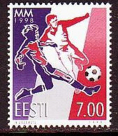 1998. Estonia.  World Cup Football Championship, France. MNH. Mi. Nr. 324 - Estonie