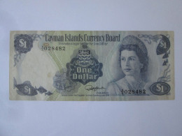 Cayman Islands 1 Dollar 1974 Banknote,see Pictures - Kaimaninseln