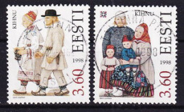 1998. Estonia.  Costumes. Used. Mi. Nr. 330-31. - Estonie