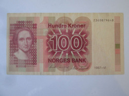 Norway 100 Kroner 1987,see Pictures - Norway