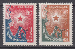 Yugoslavia Republic 1947 Mi#527-528 Mint Never Hinged - Neufs