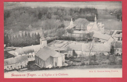 Boussu-en-Fagne - L'Eglise Et Le Château ( Voir Verso ) - Couvin