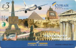 Cyprus £3 Chip Phonecard Used - Cyprus