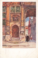 BELGIQUE - Maison Du Franc - Bruges - Propriété E Verbeke - Aquarelle - Carte Postale Ancienne - Brugge