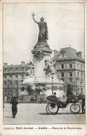 FRANCE - Paris - Place De La République - Collection Petit Journal - Carte Postale Ancienne - Plazas