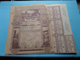 REGATUL ROMANIEI Ministerul Finantelor - IMPRUMUTUL Titlu De 1000 Lei - N° 023630 ( See SCANS ) 1920 ! - Other & Unclassified