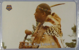 LESOTHO - Chip - HM King Letsie III - M20 - Mint Blister - Lesoto