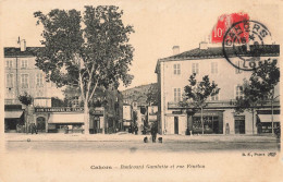 FRANCE - Cahors - Boulevard Gambetta Et Rue Fénelon - Carte Postale Ancienne - Cahors