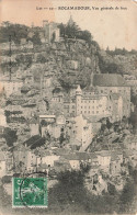 FRANCE - Rocamadour - Vue Générale De Face - Carte Postale Ancienne - Rocamadour