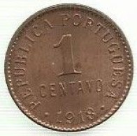 Portugal - 1 Centavo 1918 - Portugal